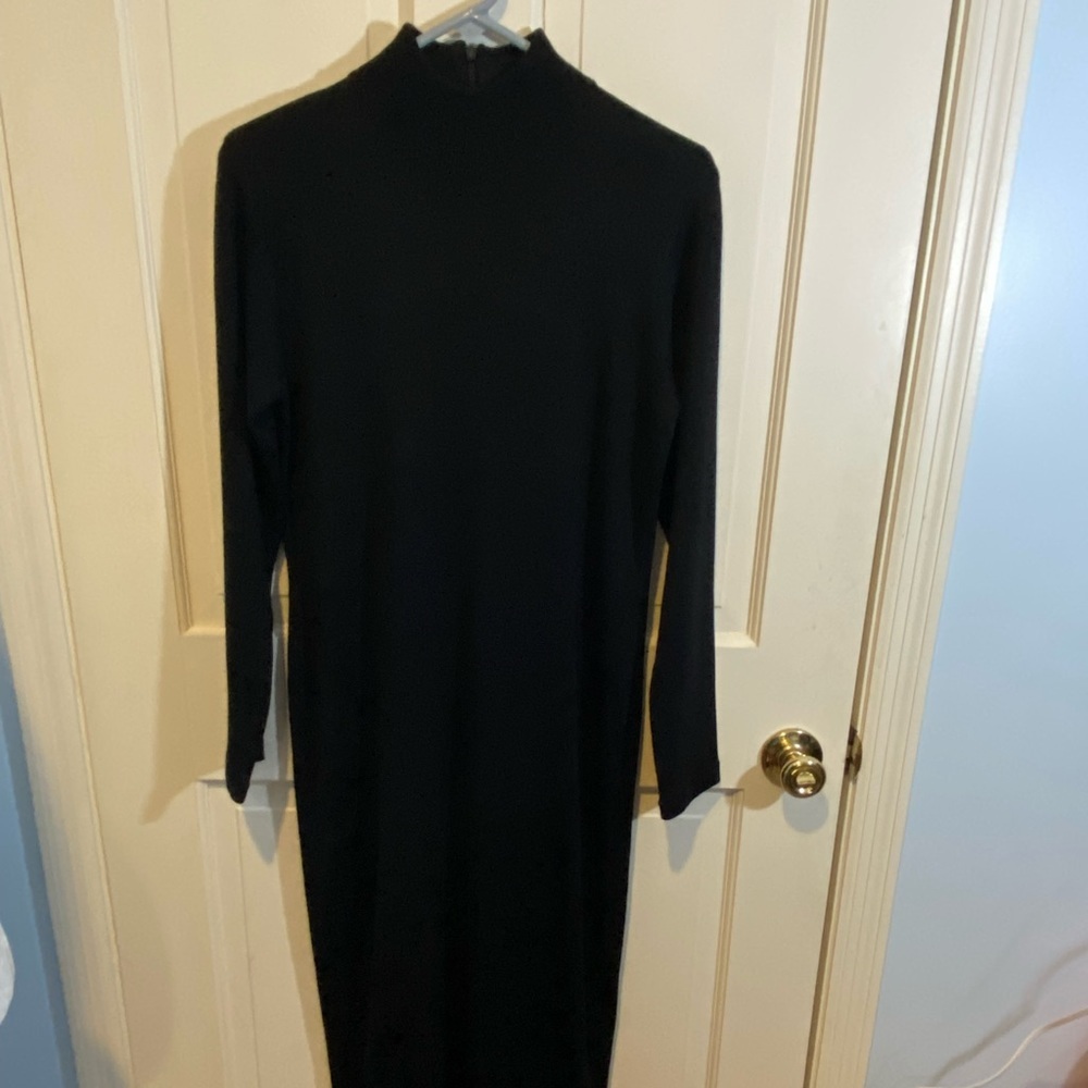 Vintage Maggie London Wool Blend Sweater Dress SIZE SMALL